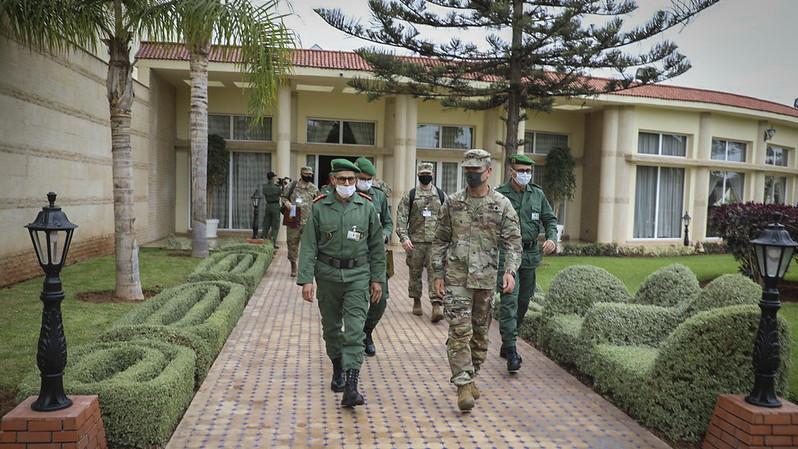 african Lion Military exercise