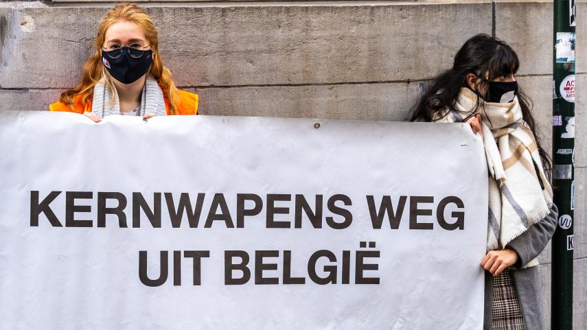 Kernwapens weg uit België