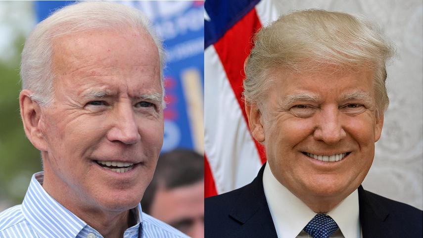 Biden en Trump