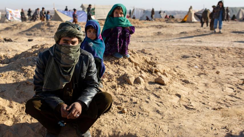 Afghanistan vluchtelingenkamp