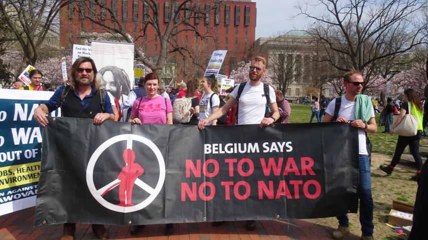 No to NATO demonstration, Washington DC