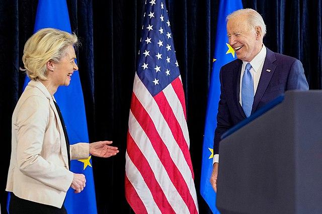 Biden en Von der Leyen