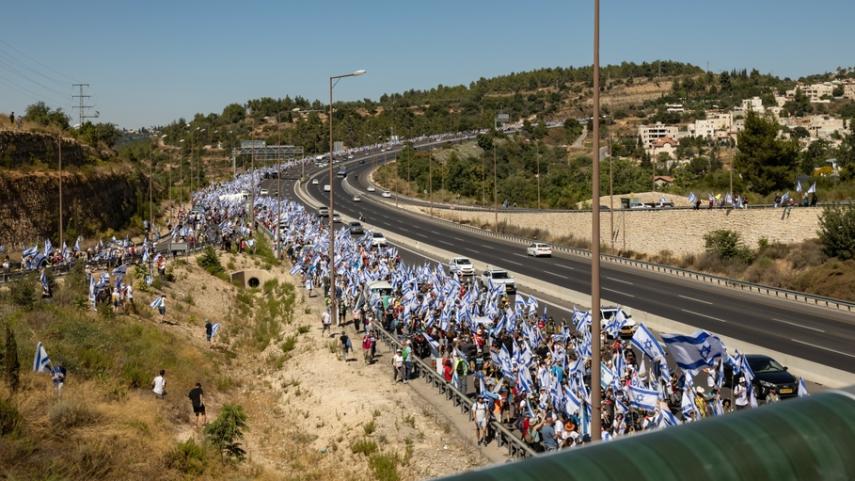 protest Israël