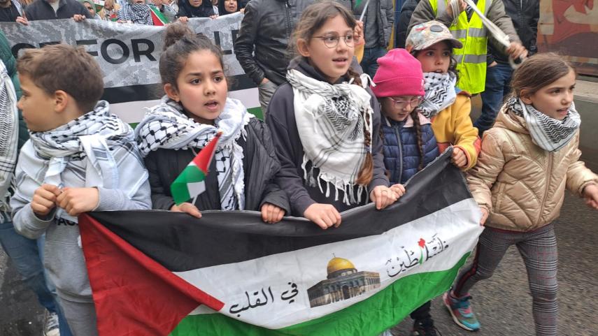 Gaza manifestatie