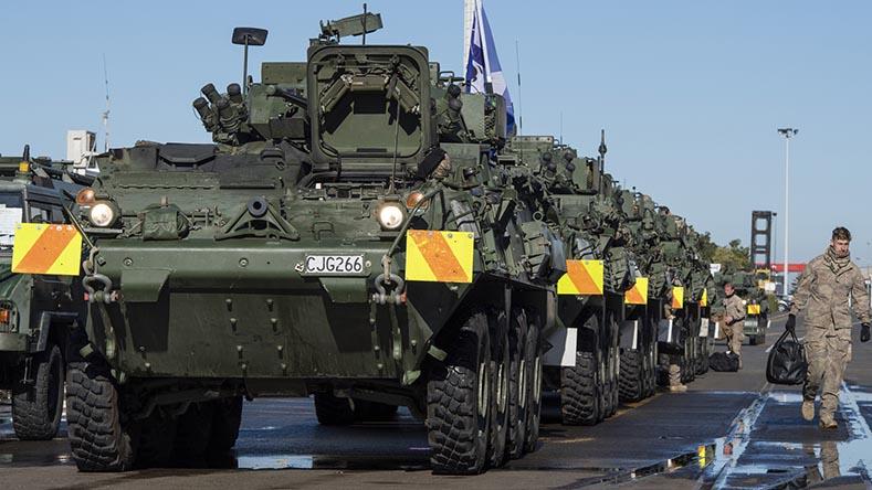 Militaire voertuigen Nieuw Zeeland