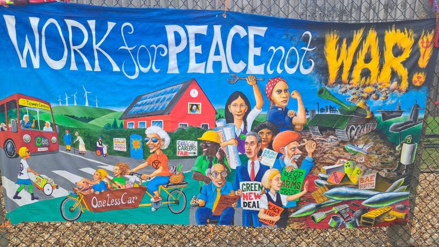 Lakenheath protest