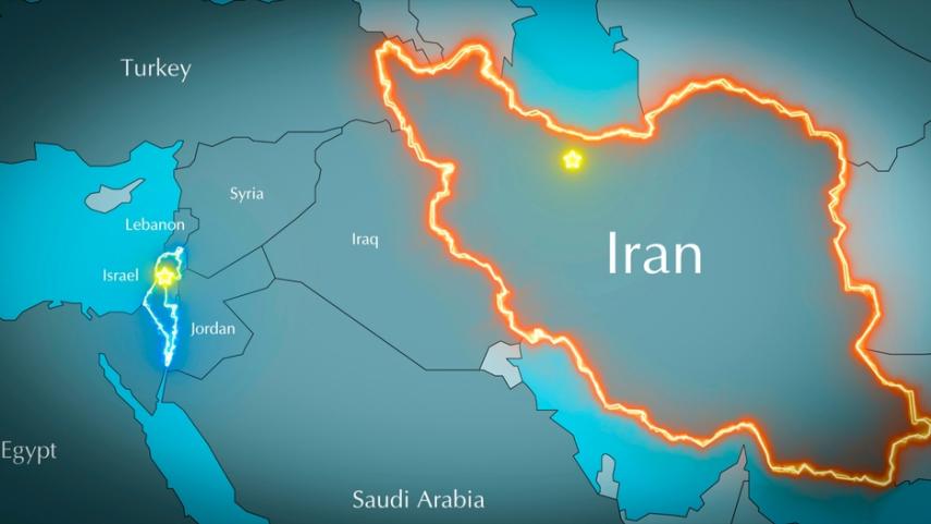 kaart Iran