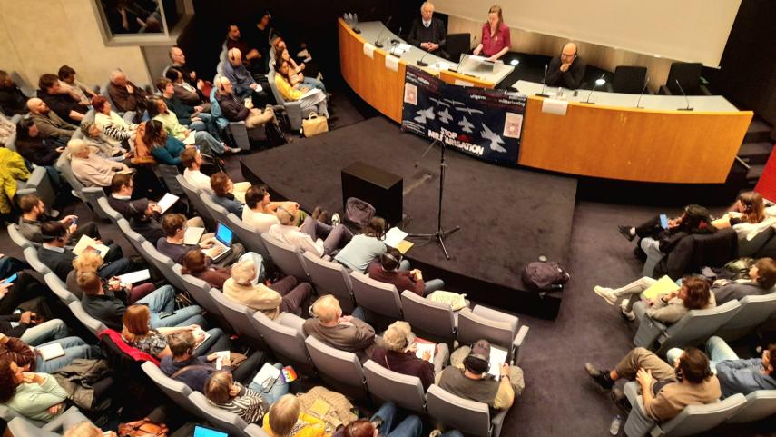 Vredesconferentie Brussel 14 maart