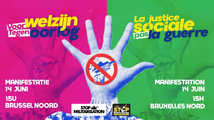 voor welzijn, tegen oorlog