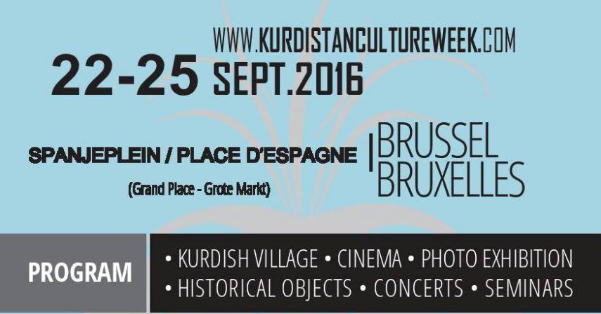 Schandalig: Brussel-Stad verbiedt de Koerdistan Cultuurweek.