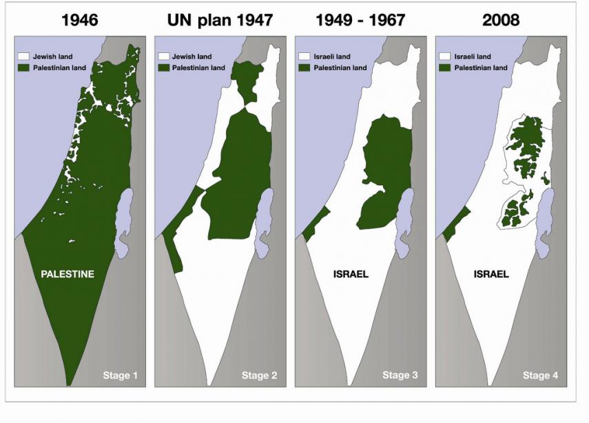 De officiële erkenning van een soevereine Palestijnse staat