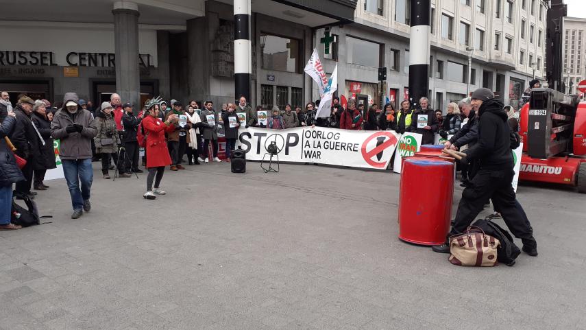 Vredeswake tegen oorlog met Iran