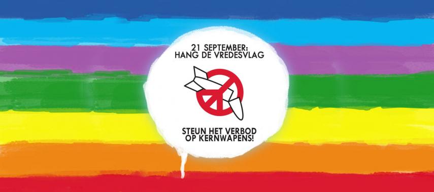 Hangt jouw vredesvlag al uit?