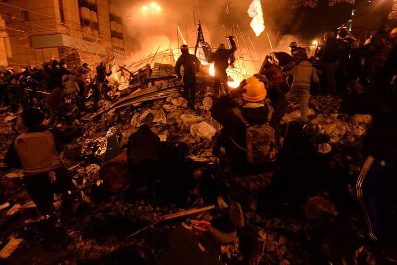 Moskou en Brussel strijden om Kiev
