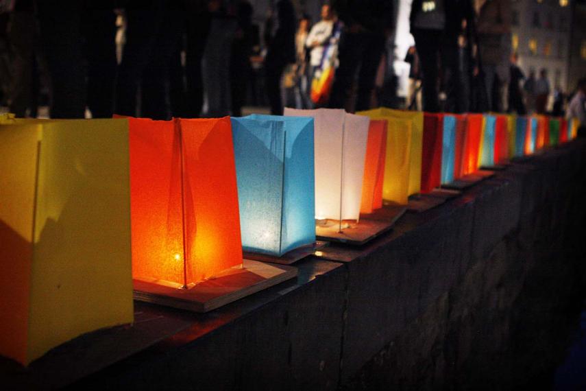 Herdenking 72 jaar Hiroshima en Nagasaki: fotoverslag