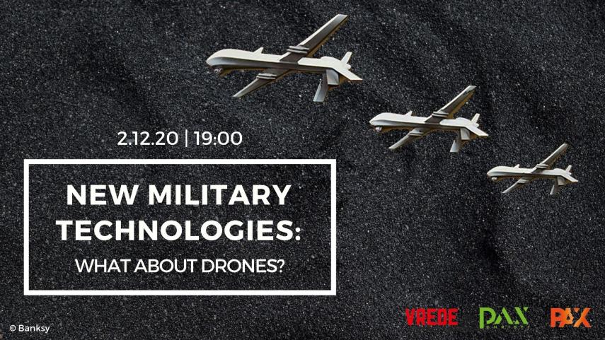 Webinar: New military technologies – What about drones?