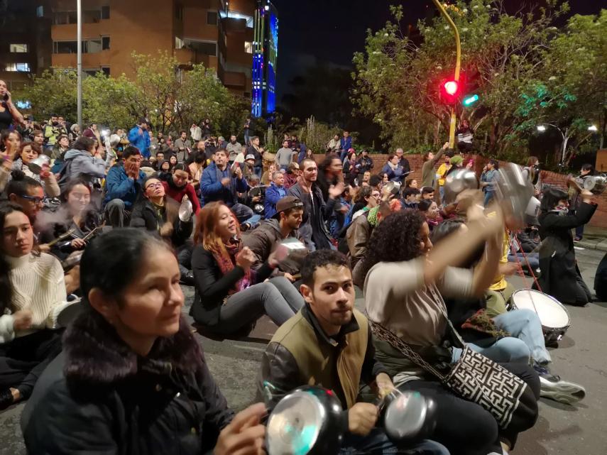 Vier dagen van protest en repressie in Colombia