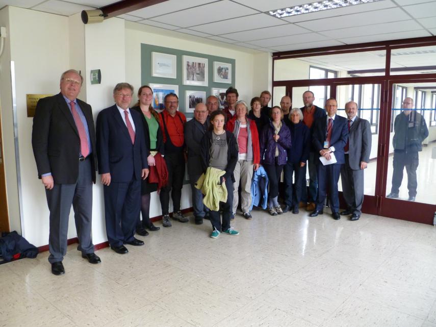 Gesprek met NAVO-ambassadeurs van België, Nederland en Duitsland