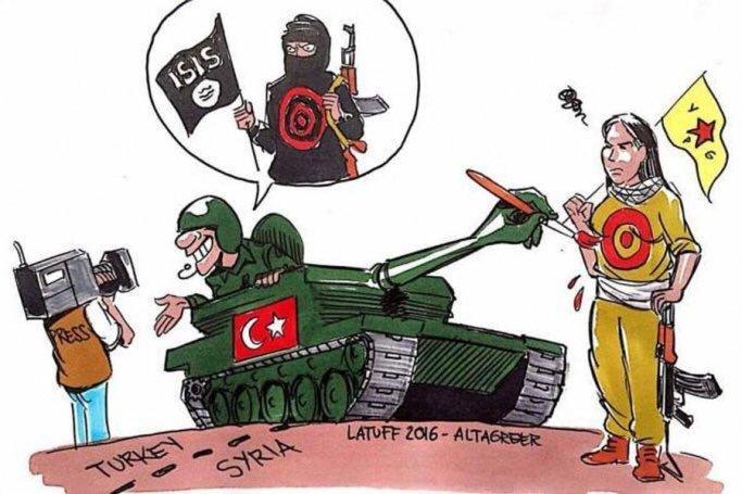 Turkije begint oorlog tegen pro-Koerdische milities in Syrië