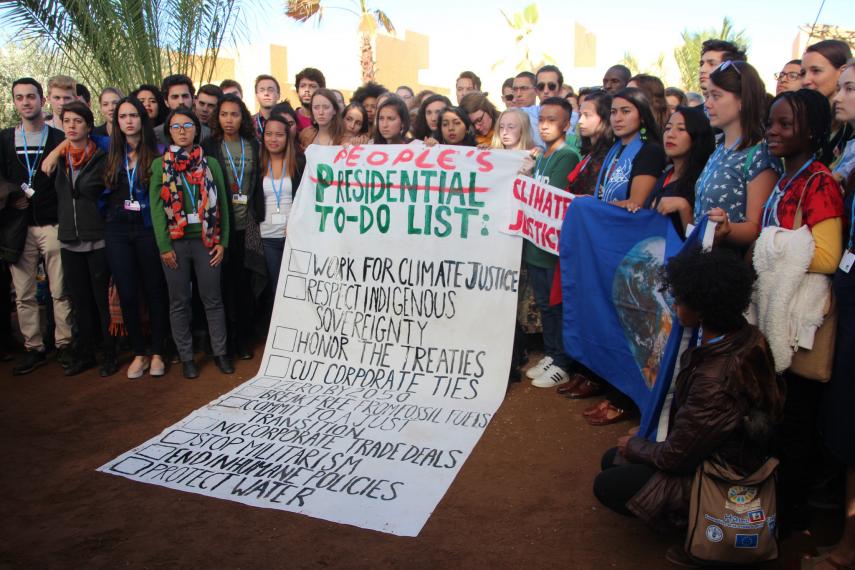 Ter plaatse trappelen op de COP 22