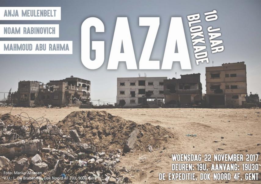 Vredescafé #4: GAZA, 10 jaar blokkade