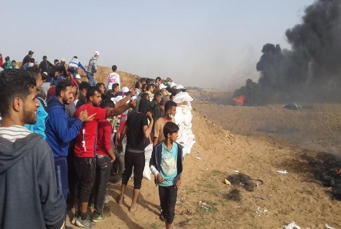 Demonstreren is een recht. Het leven van Palestijnse demonstranten moet worden beschermd
