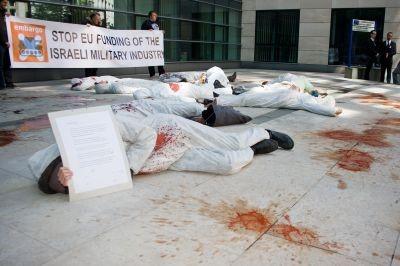 Stop EU financiering van de Israelische militaire industrie
