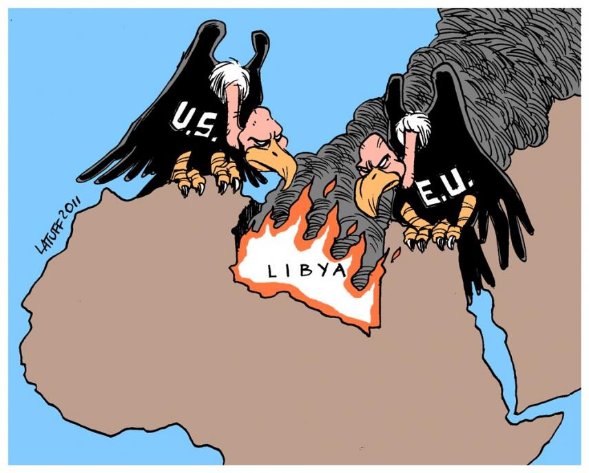 Libië en de controle over Afrika