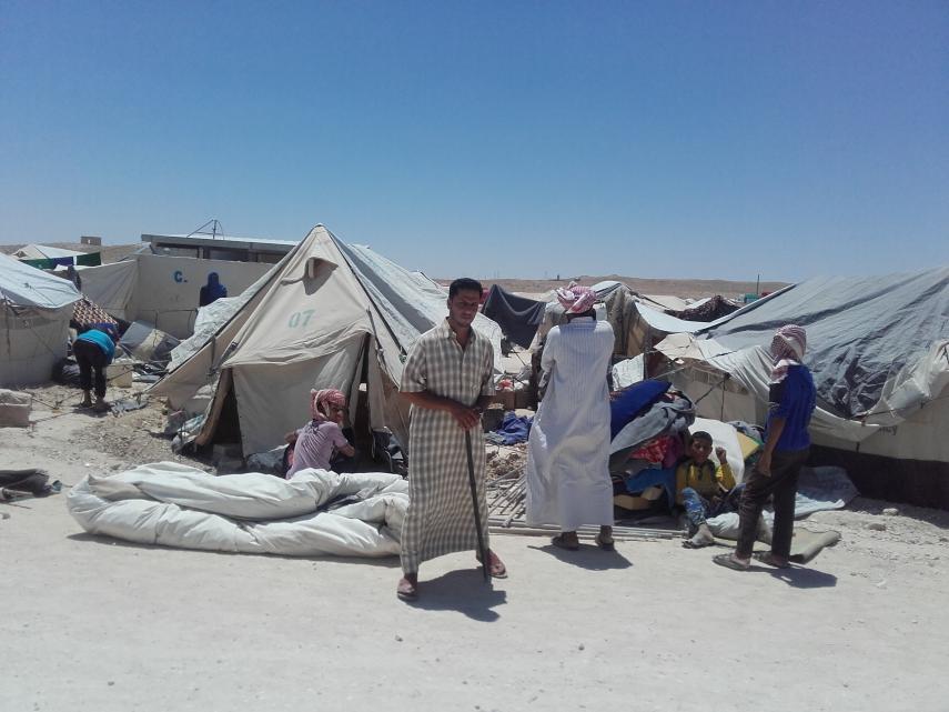 Onvoldoende humanitaire hulp voor Iraakse vluchtelingen in Noord-Syrië