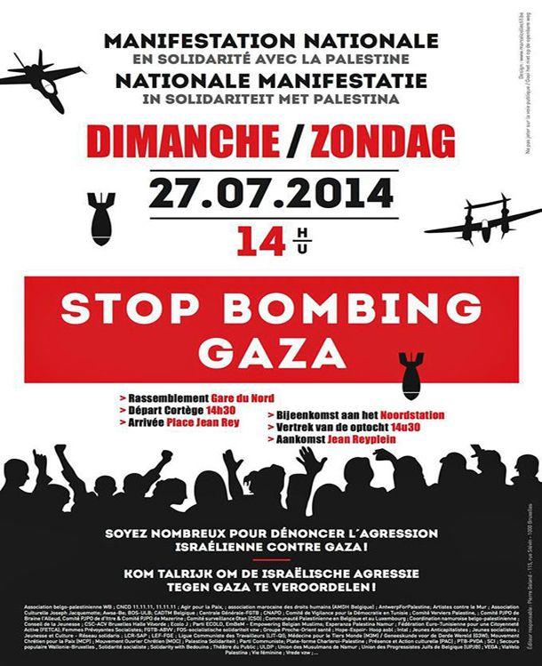 Stop bombing Gaza