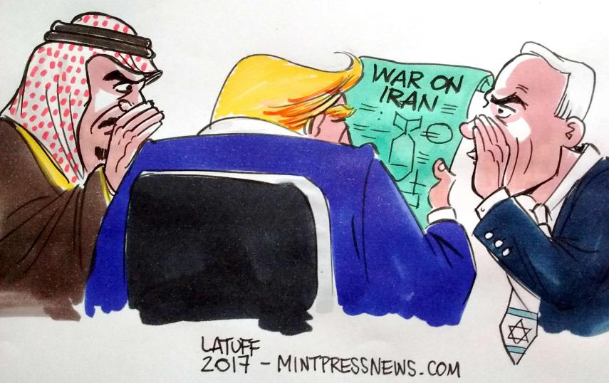 Trump in het Midden-Oosten