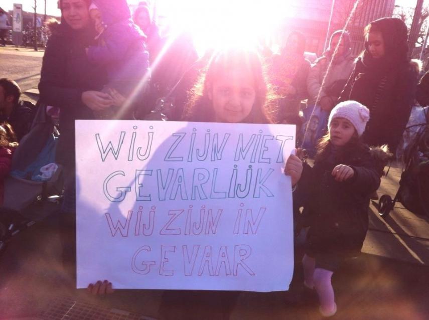 “Wij zijn niet gevaarlijk, Afghanistan is gevaarlijk!”
