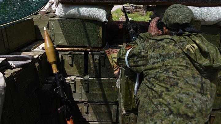 rebel in Donbass