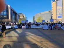 Protestactie Hazara