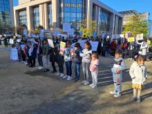 Protestactie Hazara