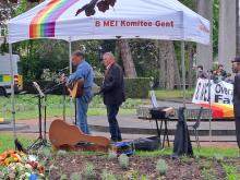 Herdenking 8 mei te Gent