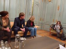 delegatie in stadhuis