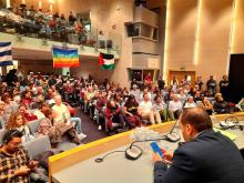 vredesconferentie Brussel 14 maart
