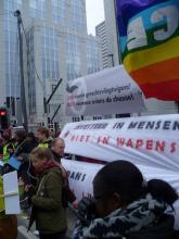 Nationale betoging tegen de rechtse regering - de aftrap van de hete herfst