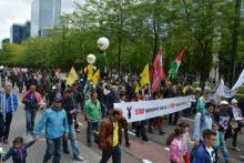 5000 betogers eisen stopzetting van oorlog en blokkade tegen Gaza