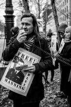 Wereldwijd protestacties tegen opsluiting Bradley Manning