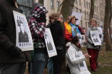 Wereldwijd protestacties tegen opsluiting Bradley Manning