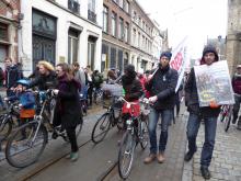 Solidariteitsbetoging #GastvrijGent
