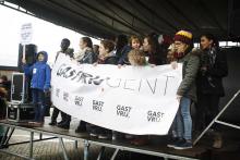Solidariteitsbetoging #GastvrijGent