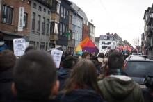 Solidariteitsbetoging #GastvrijGent