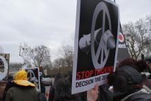 Grootste Britse antikernwapenbetoging in jaren