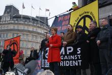 Grootste Britse antikernwapenbetoging in jaren