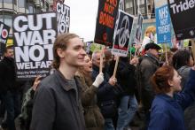 Grootste Britse antikernwapenbetoging in jaren
