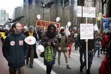 #geengevechtsvliegtuigen op de Grote Parade