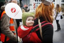 #geengevechtsvliegtuigen op de Grote Parade